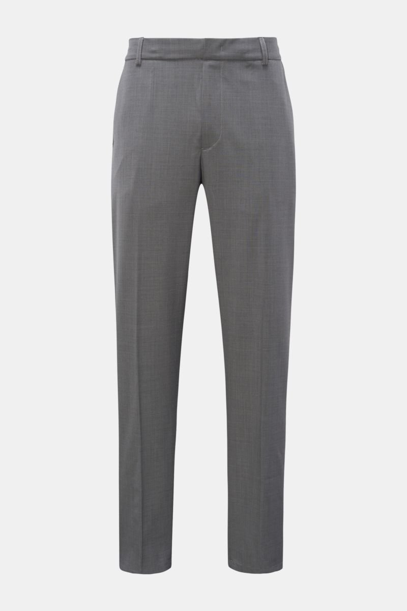 Wool trousers 'James' grey