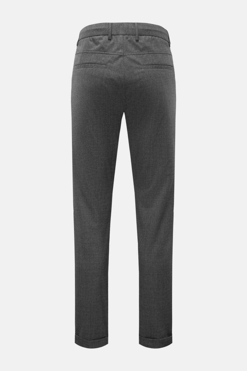 04651/ A trip in a bag jogger pants dark grey