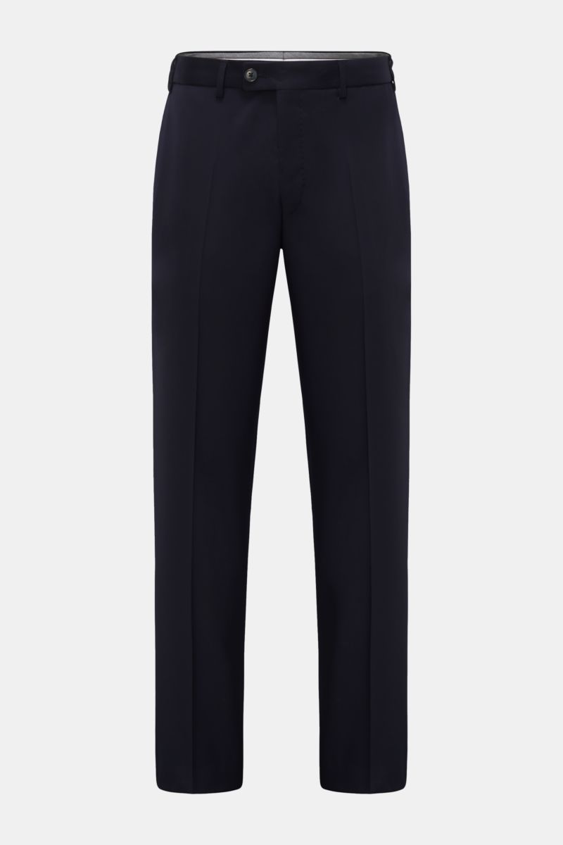 Wool trousers 'Piacenza' navy