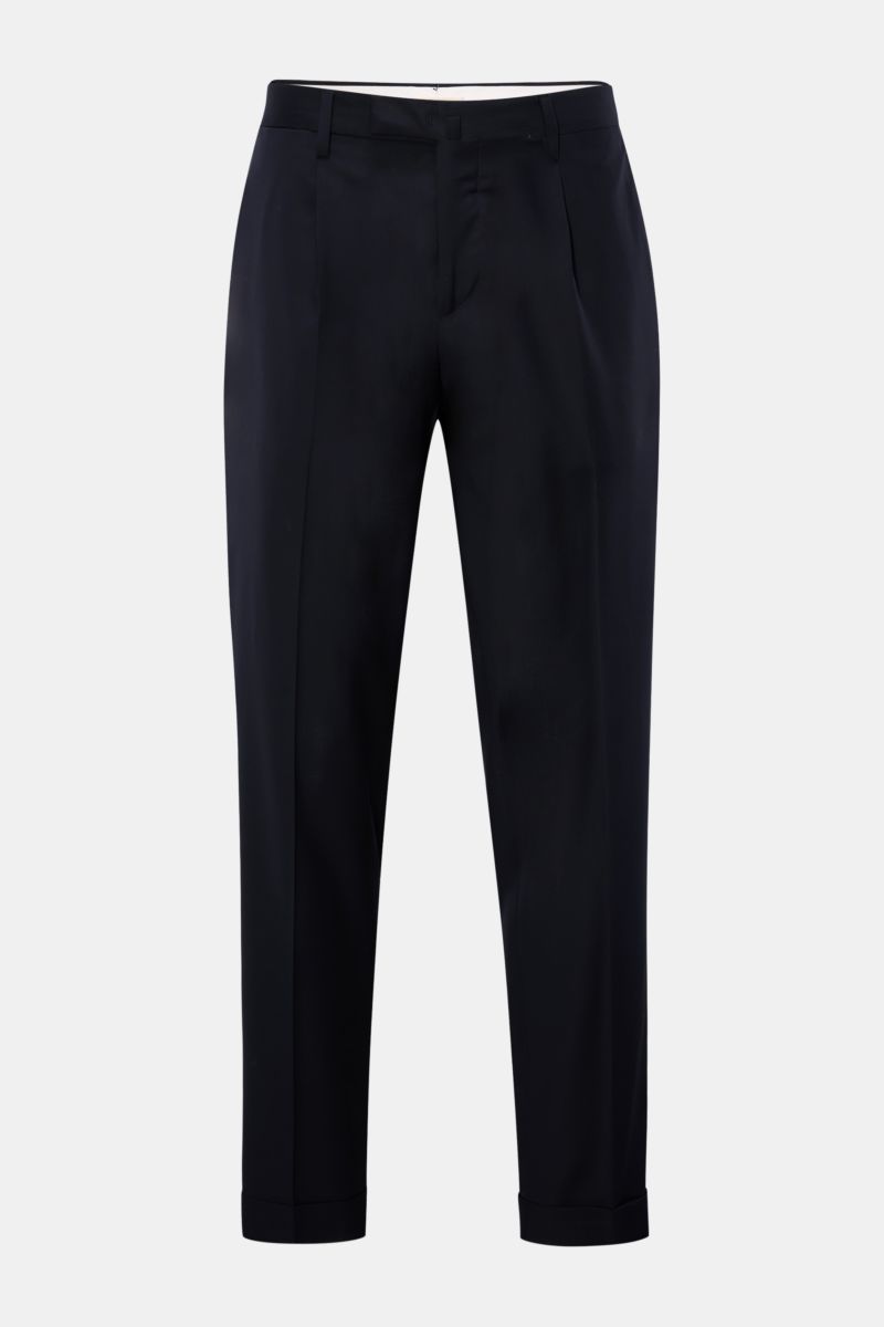 Wollhose dark navy