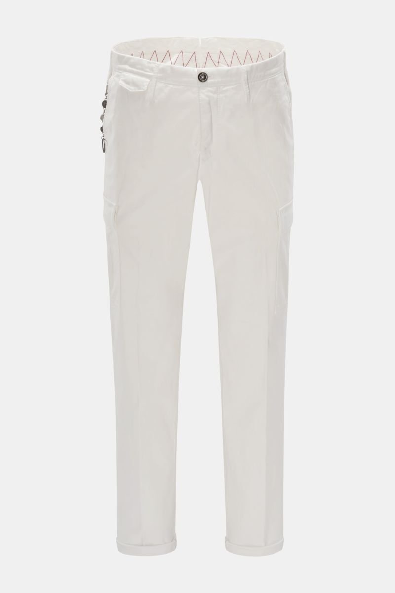 Cargo trousers 'Courier' white