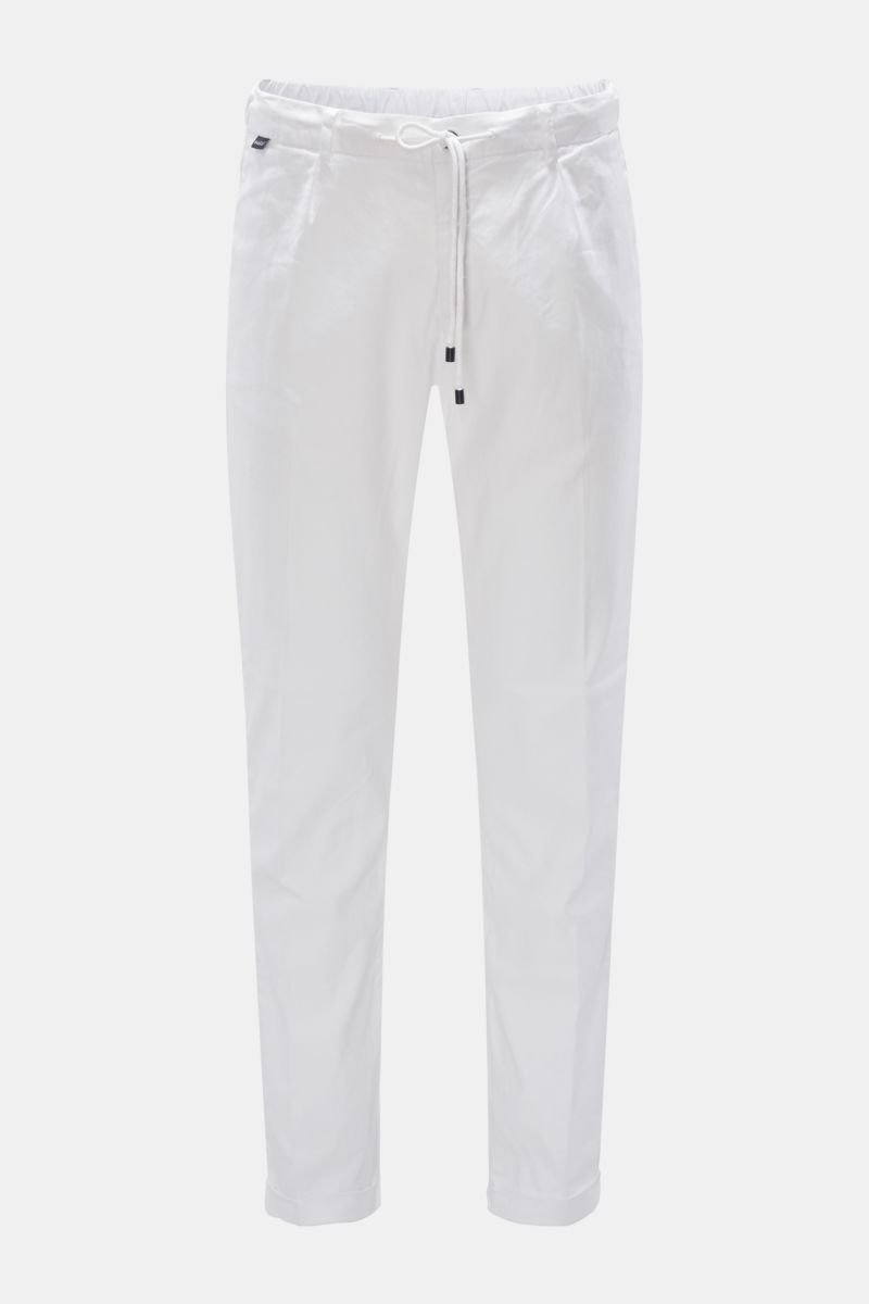 Jogger pants white