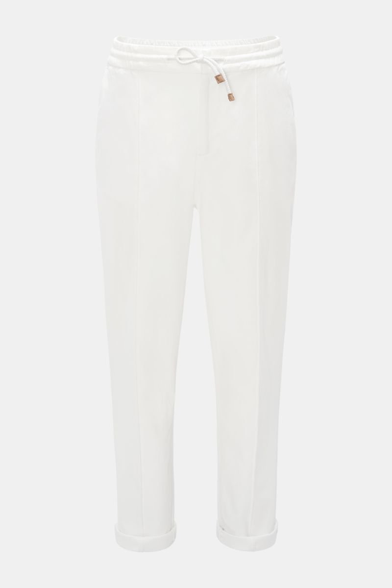 Jogger pants 'Easy Fit' white