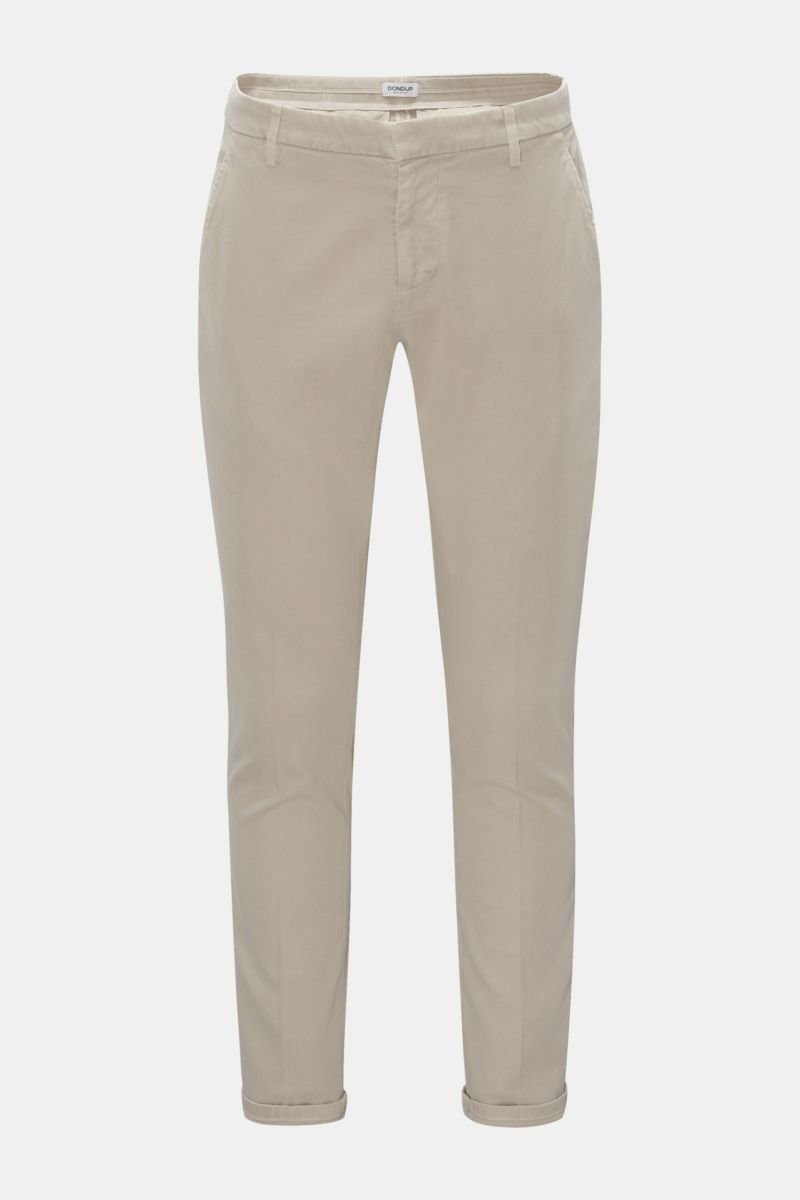 Cotton trousers 'Gaubert' beige
