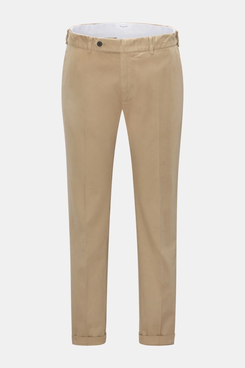 Cotton trousers 'Paloma' beige