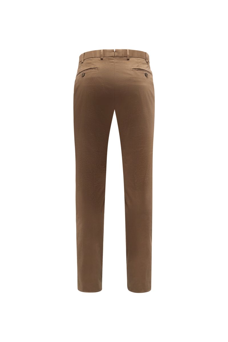 Hiltl Chinos 'Porter' brown