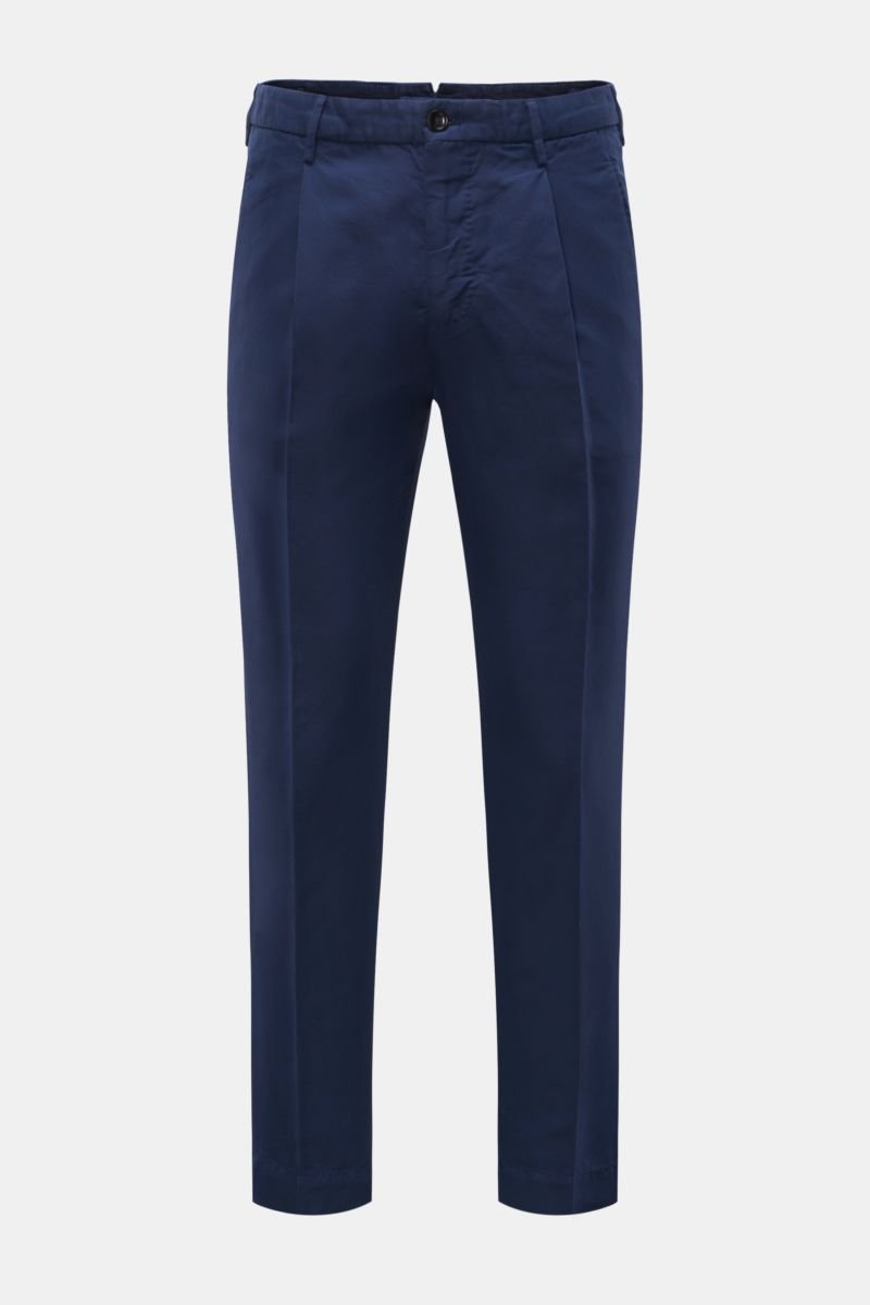 Trousers 'Tapered Fit' dark blue
