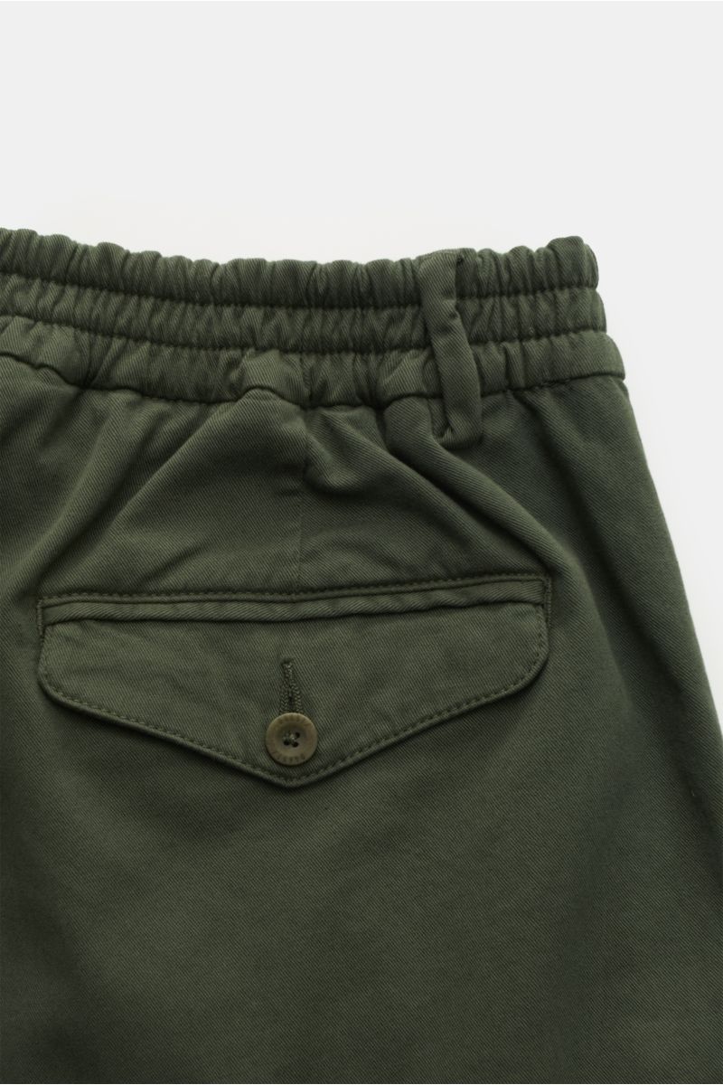 04651/ A trip in a bag Jogger pants 'Smart Pants' dark green