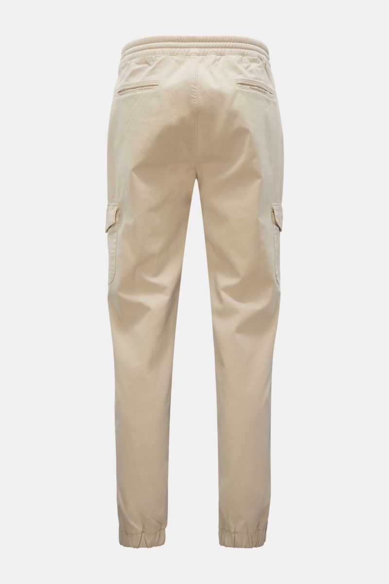 04651/ A trip in a bag Cargo-Jogpants 'Twill Cargo' beige