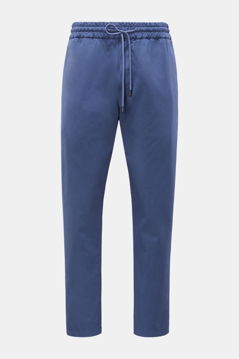 Cotton jogger pants blue