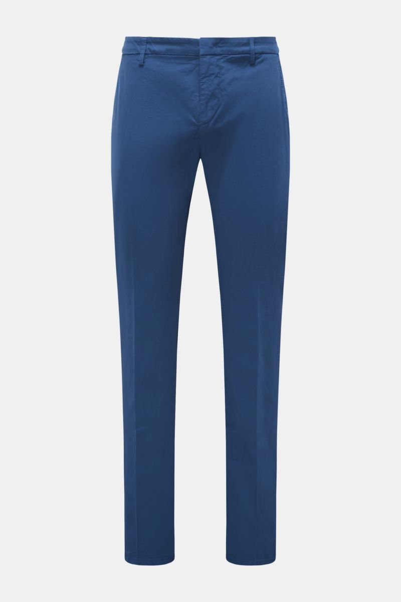 Cotton trousers 'Spiritissimo' dark blue