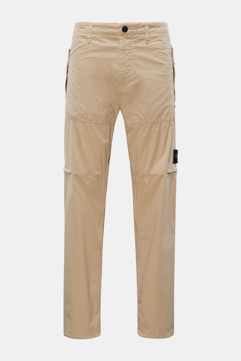 Cargo pants 'Paracadute' beige