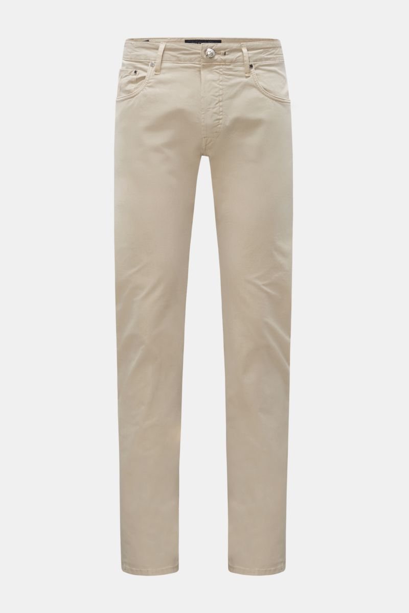 Cotton trousers 'Ravello' sand