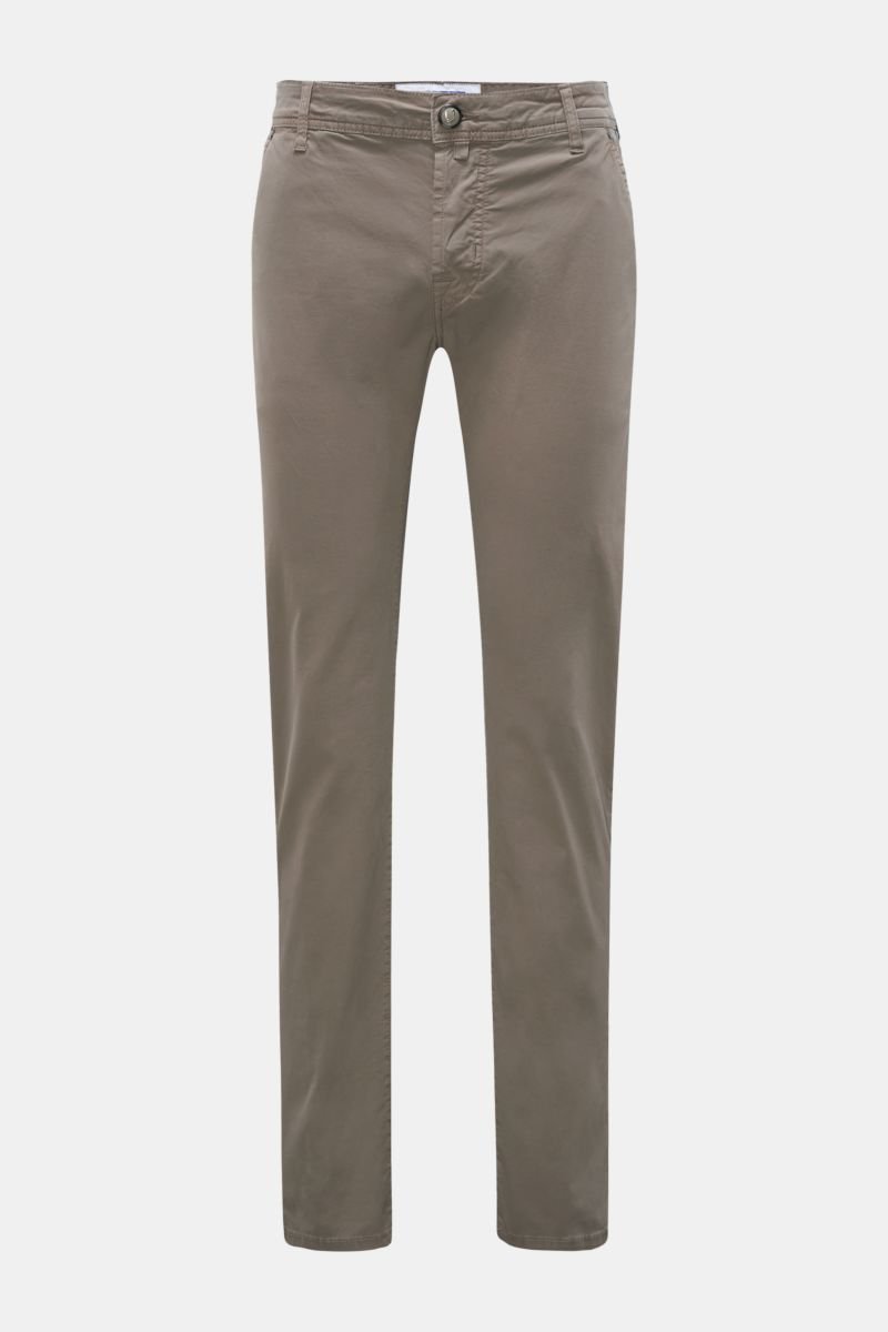 Trousers 'Lenny' grey-brown