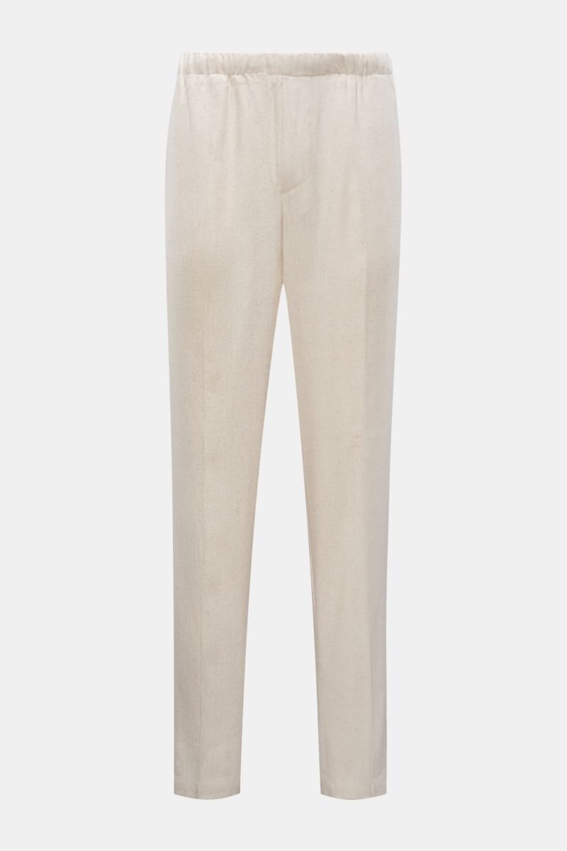 Jogger pants 'Burano' beige
