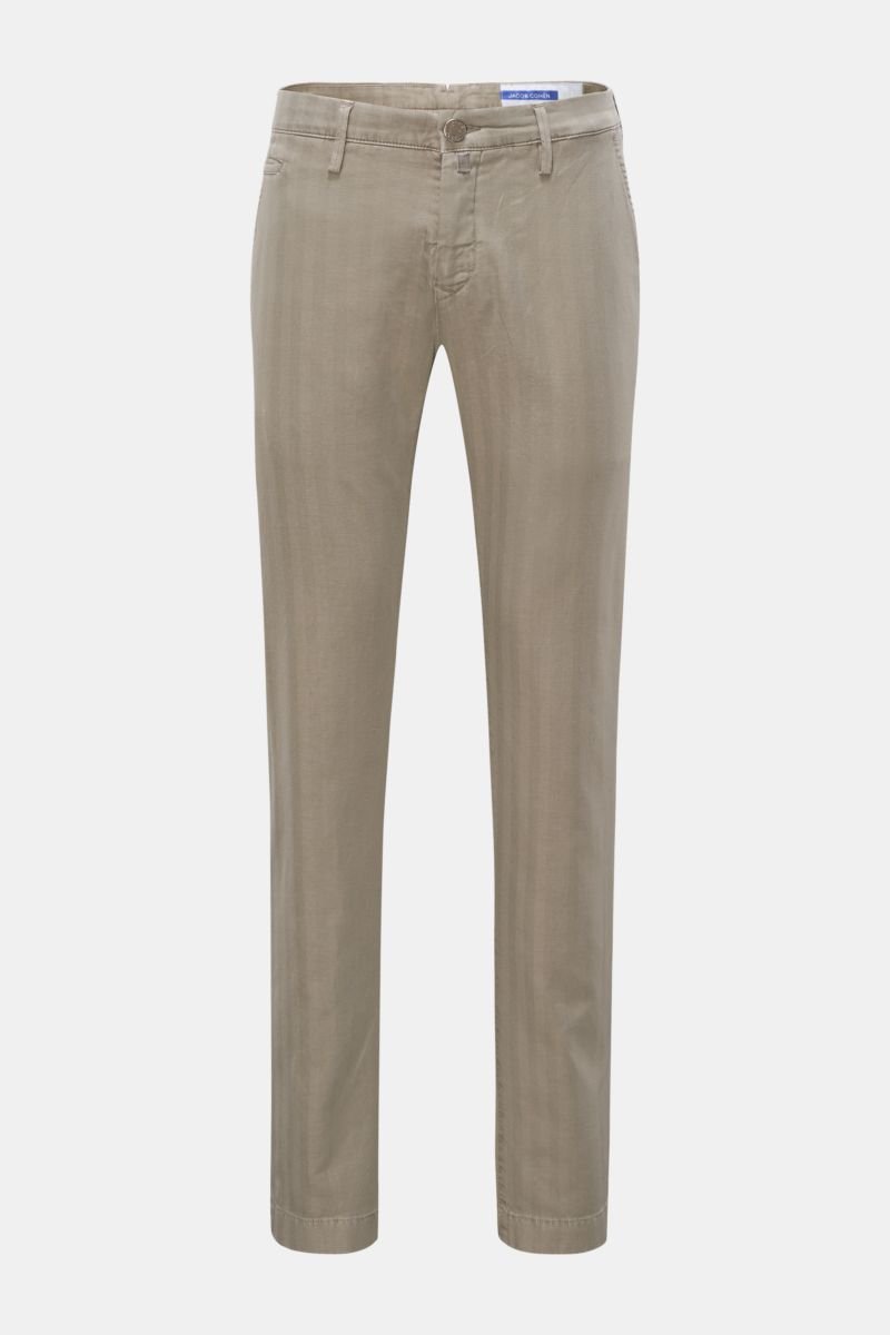 Trousers 'Bobby' grey-brown