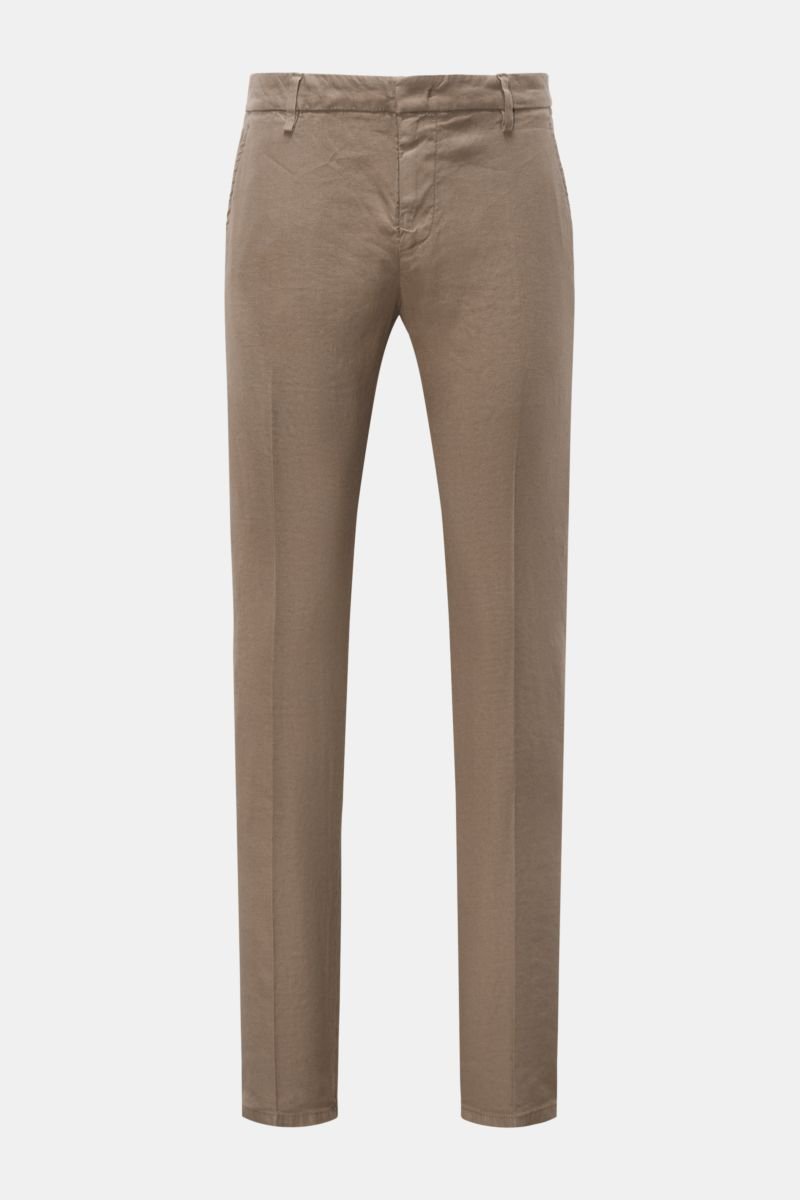Trousers taupe