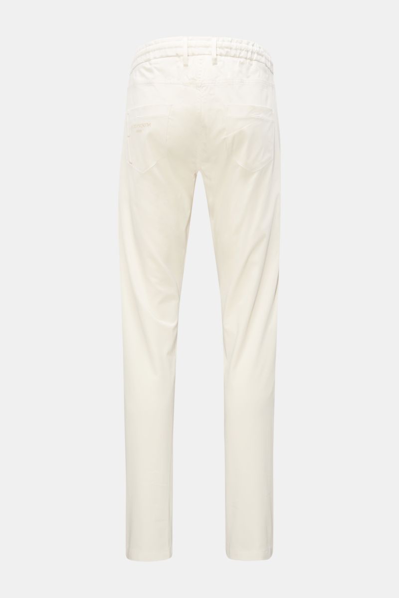 Ace Denim Jogger pants 'Soft Chino' off-white
