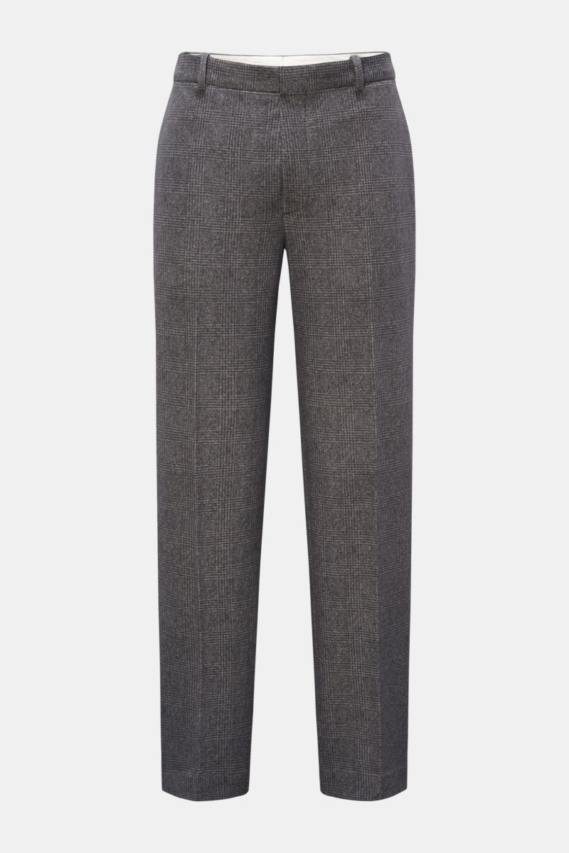 Jersey-Hose grau/schwarz kariert