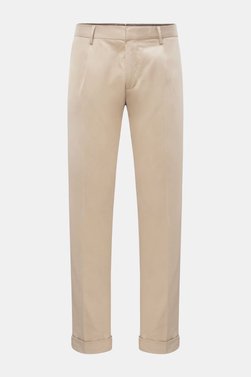 Cotton trousers 'Montale' beige