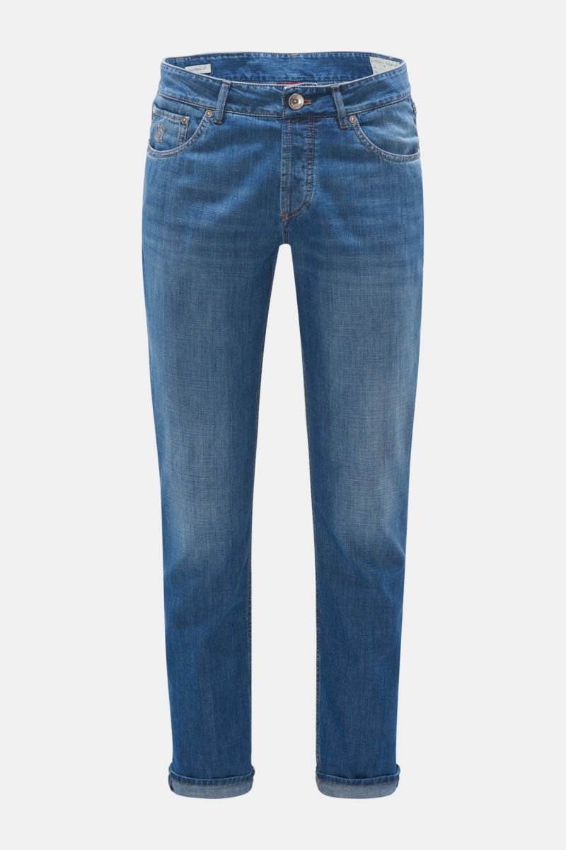Jeans 'Traditional Fit' rauchblau