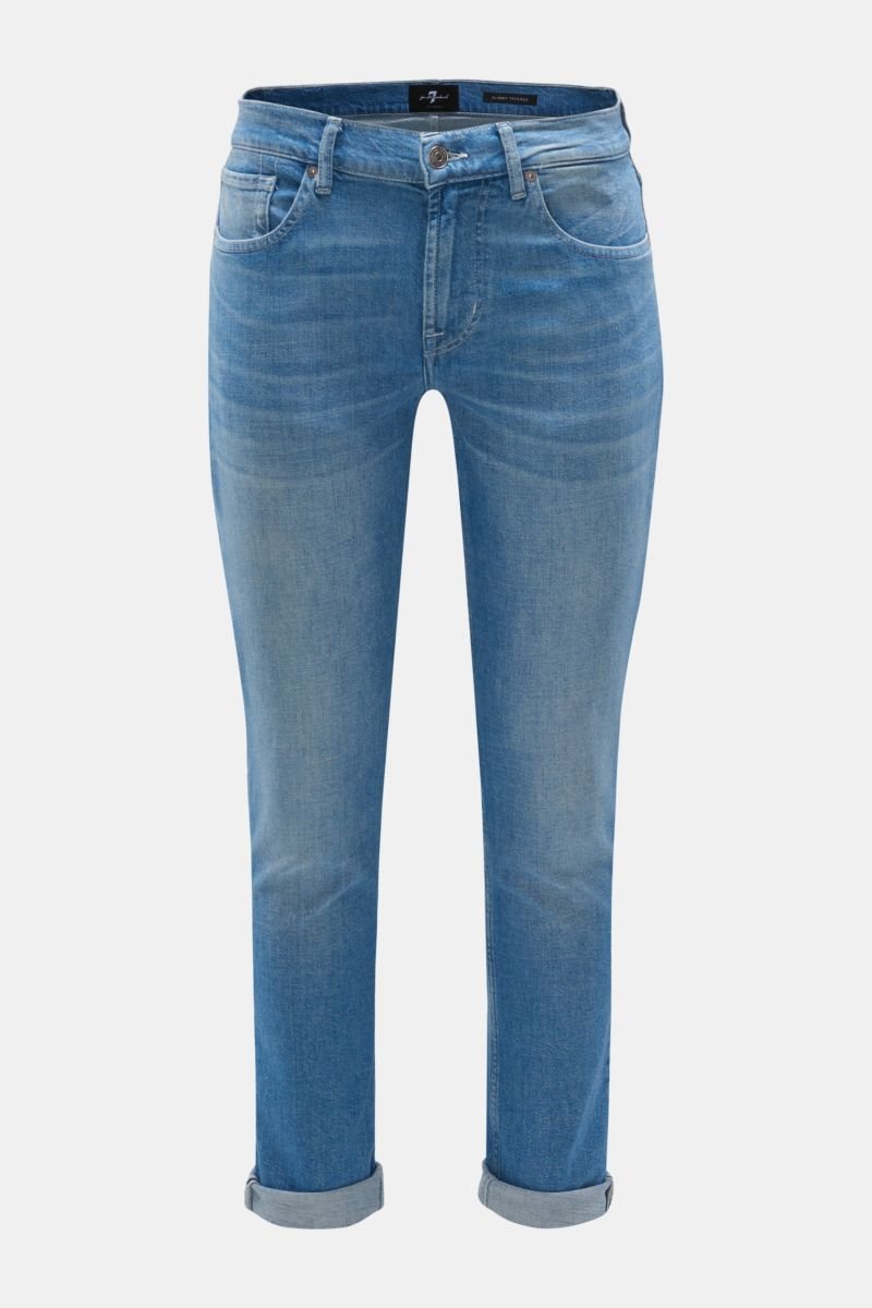 Jeans 'Slimmy Tapered' hellblau