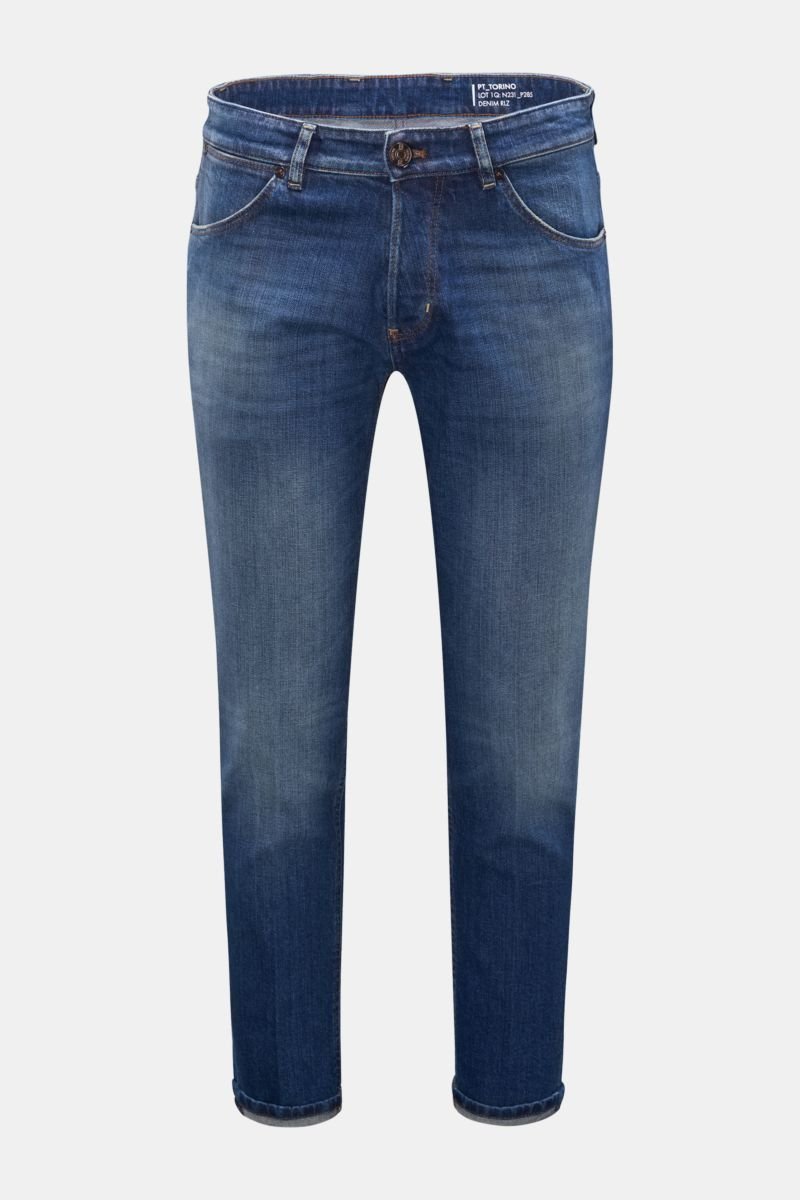 Herren Bekleidung Jeans Jeans mit Gerader Passform PT Torino Denim Jeanshose in Blau für Herren 