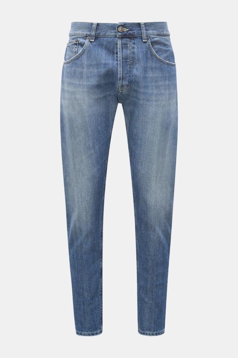 Jeans 'Dian Carrot Slim Fit' smoky blue