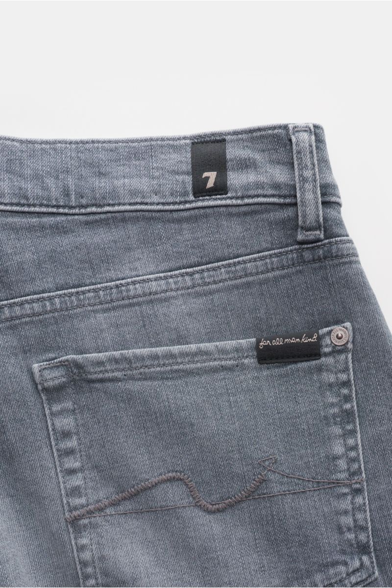 7 for all mankind Jeans 'Slimmy Tapered' light grey