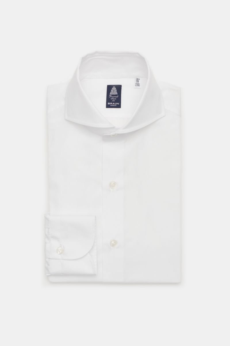 Business shirt 'Napoli' shark collar white