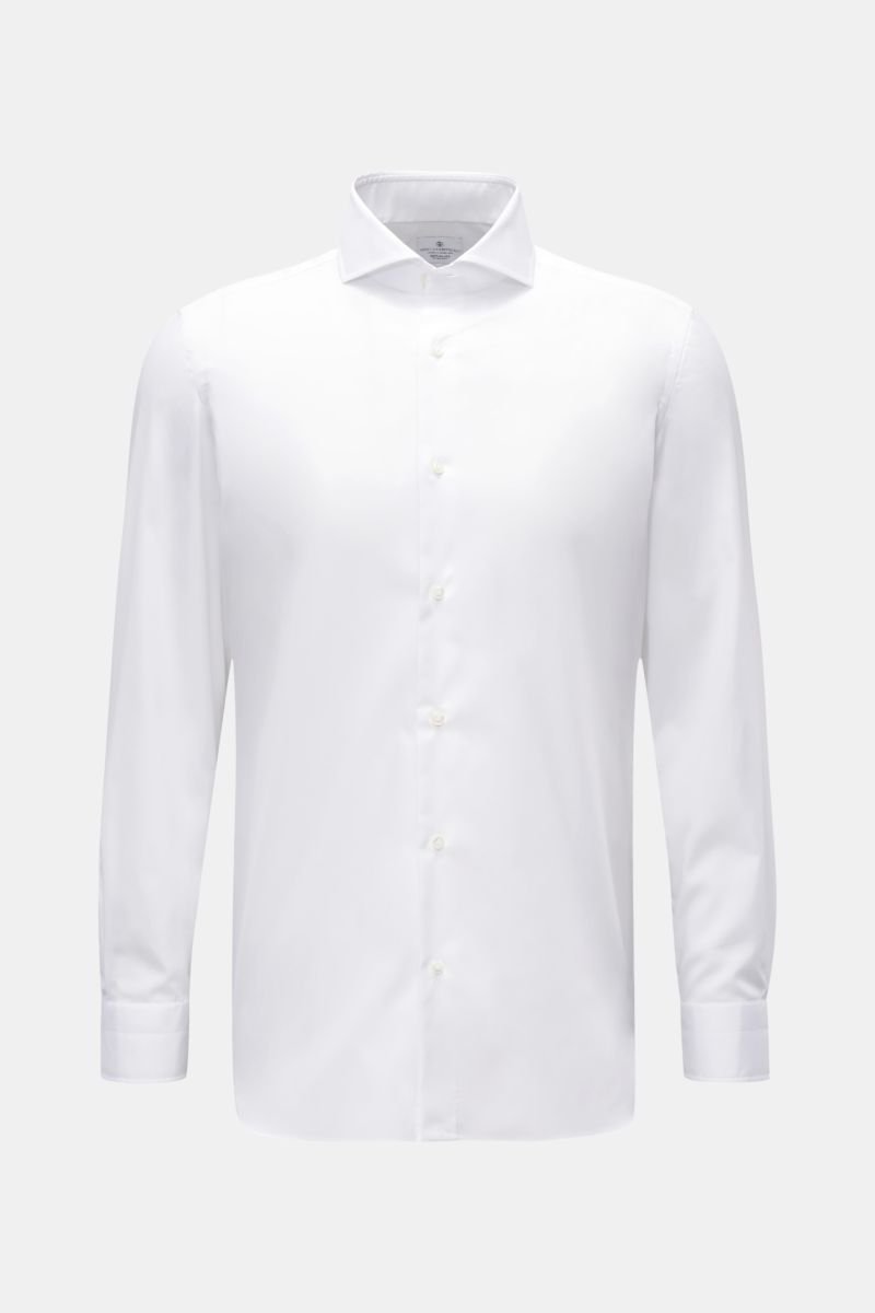 Business shirt shark collar white