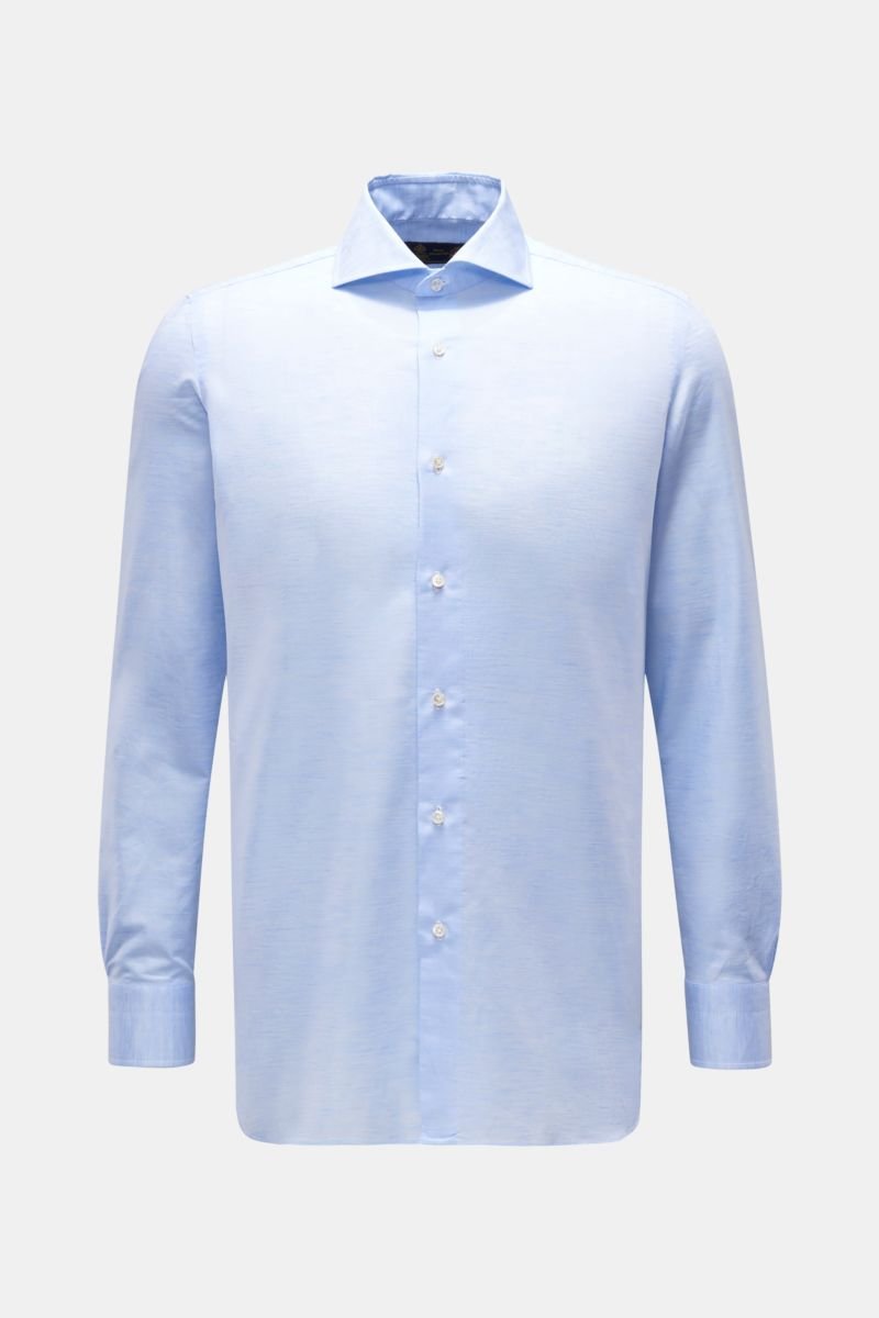 Business shirt 'Nando' shark collar light blue