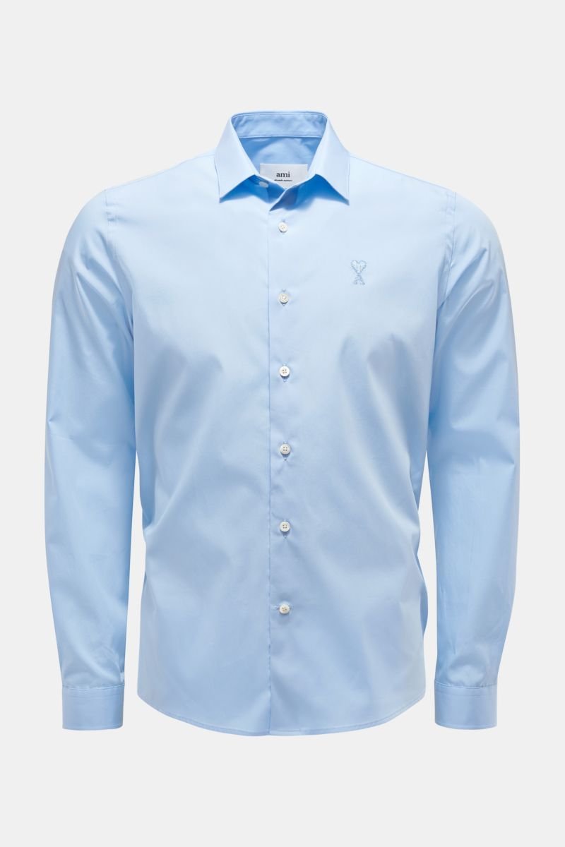 Casual shirt Kent collar light blue