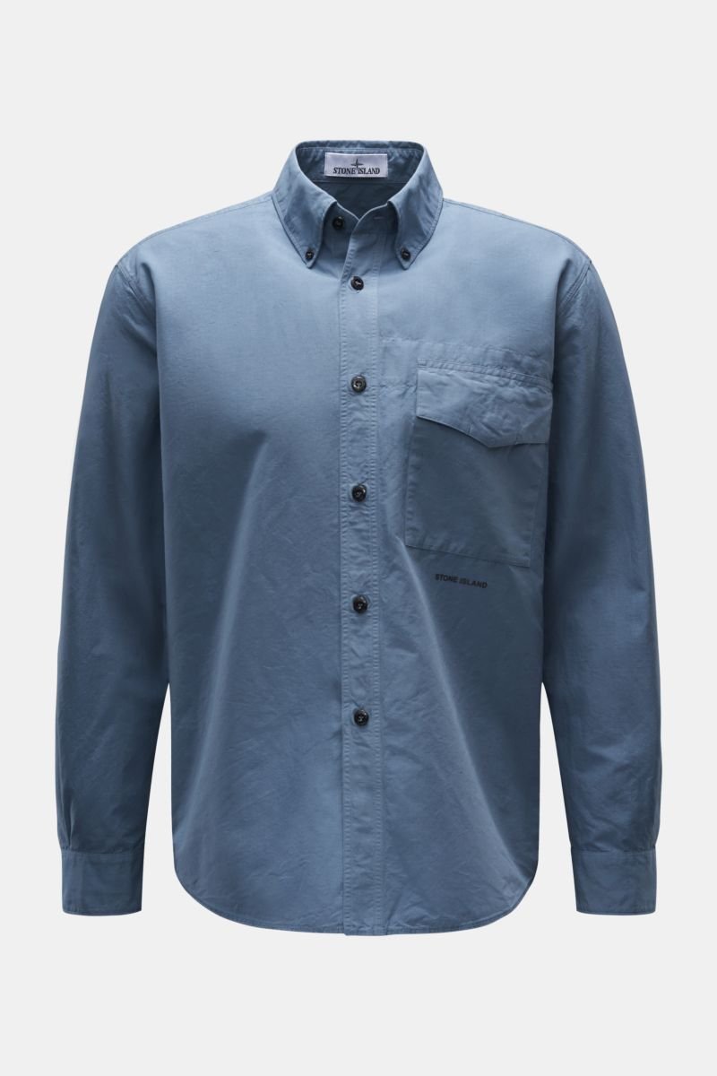 Overshirt grey-blue