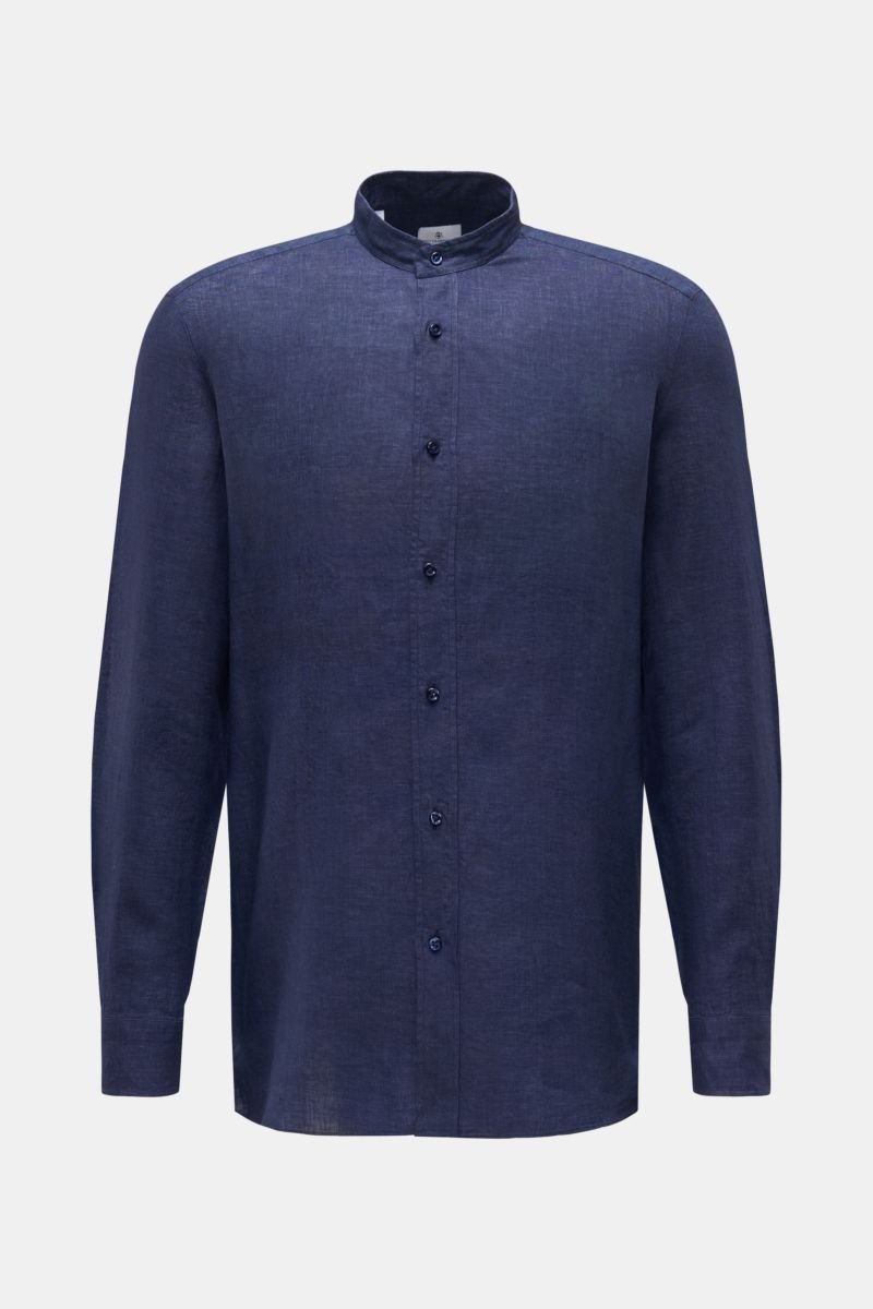 Amazon.com: D&R Fashion Men's Denim Grandad Shirt Comfort Fit Front Pockets  Band Mao Collar Bleached : Clothing, Shoes & Jewelry