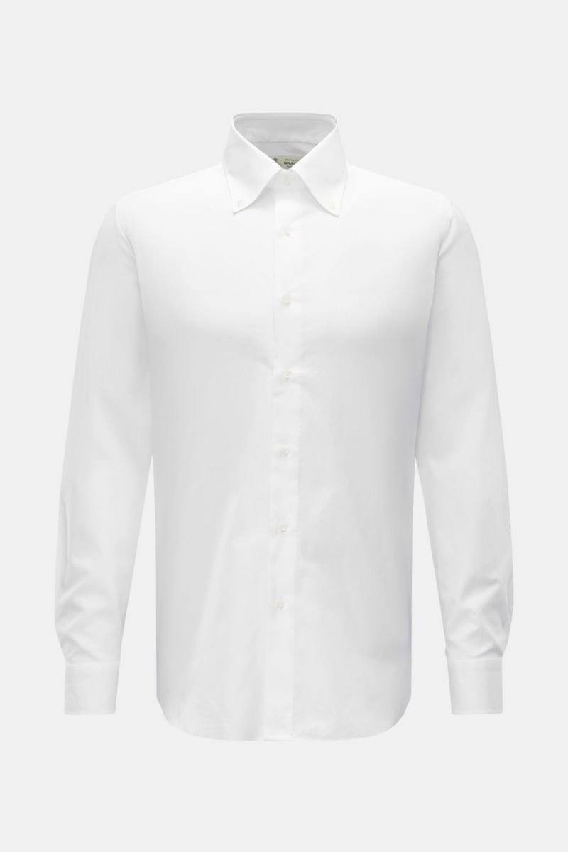 Casual shirt 'Gable' button-down collar white