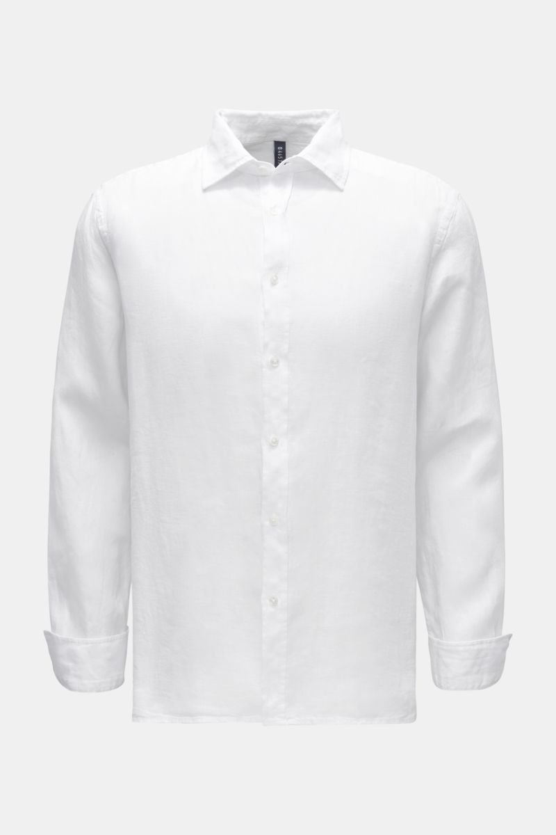 Casual Hemd 'Summer Shirt' Kent-Kragen weiß