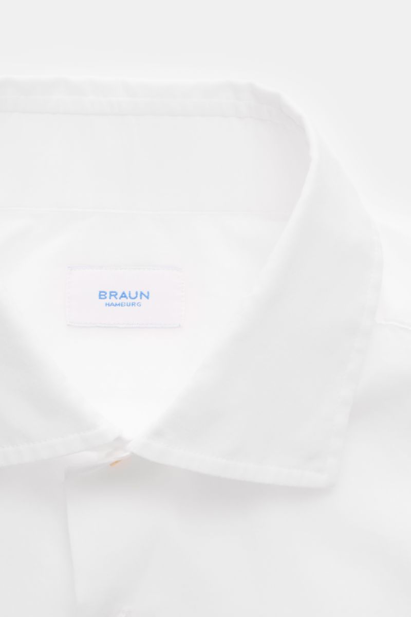 Gherardi Casual shirt shark collar white