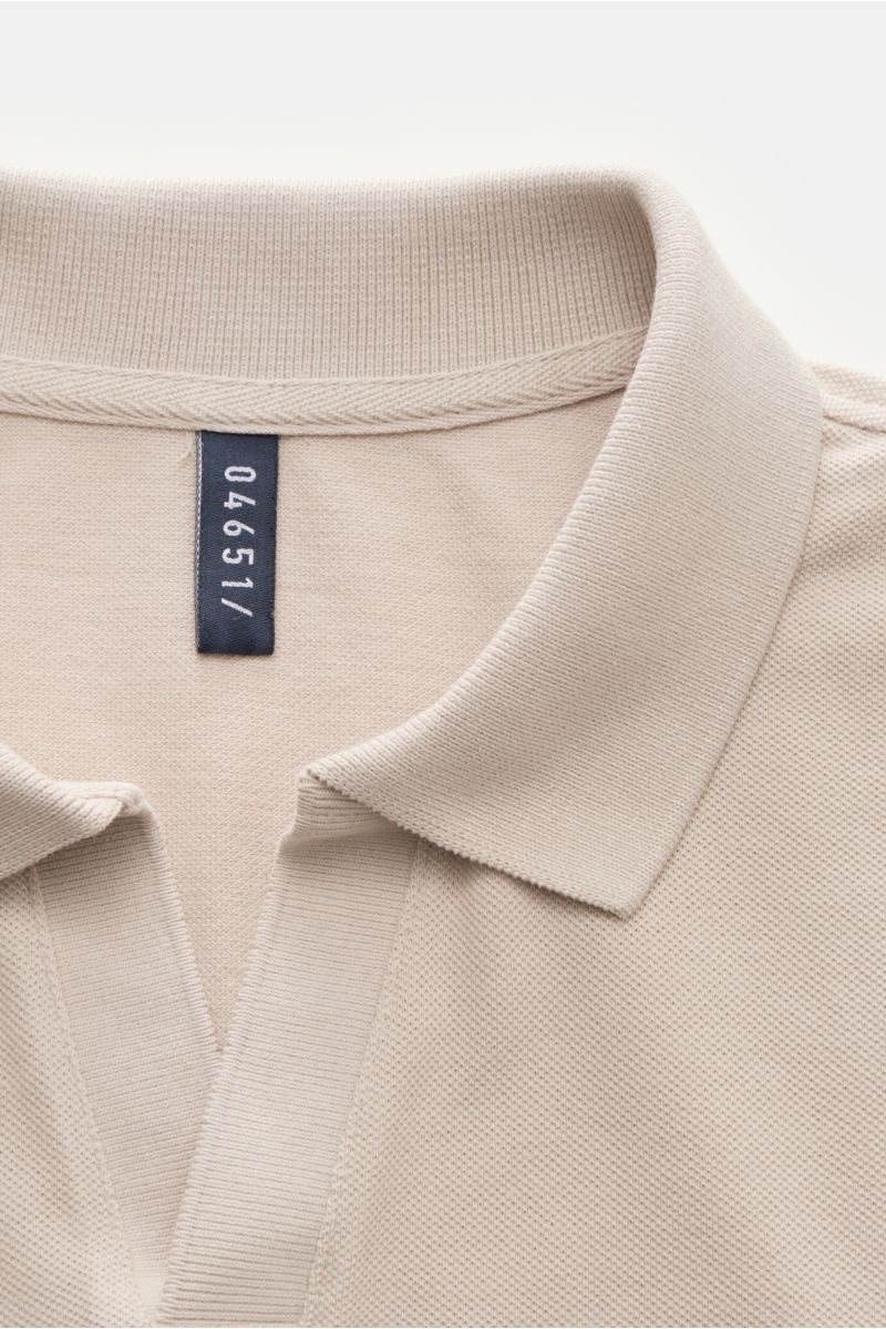 04651/ A trip in a bag Poloshirt 'Johnny' beige