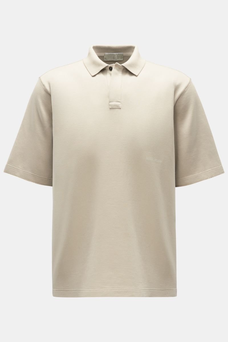 Polo shirt 'Ghost Piece' beige