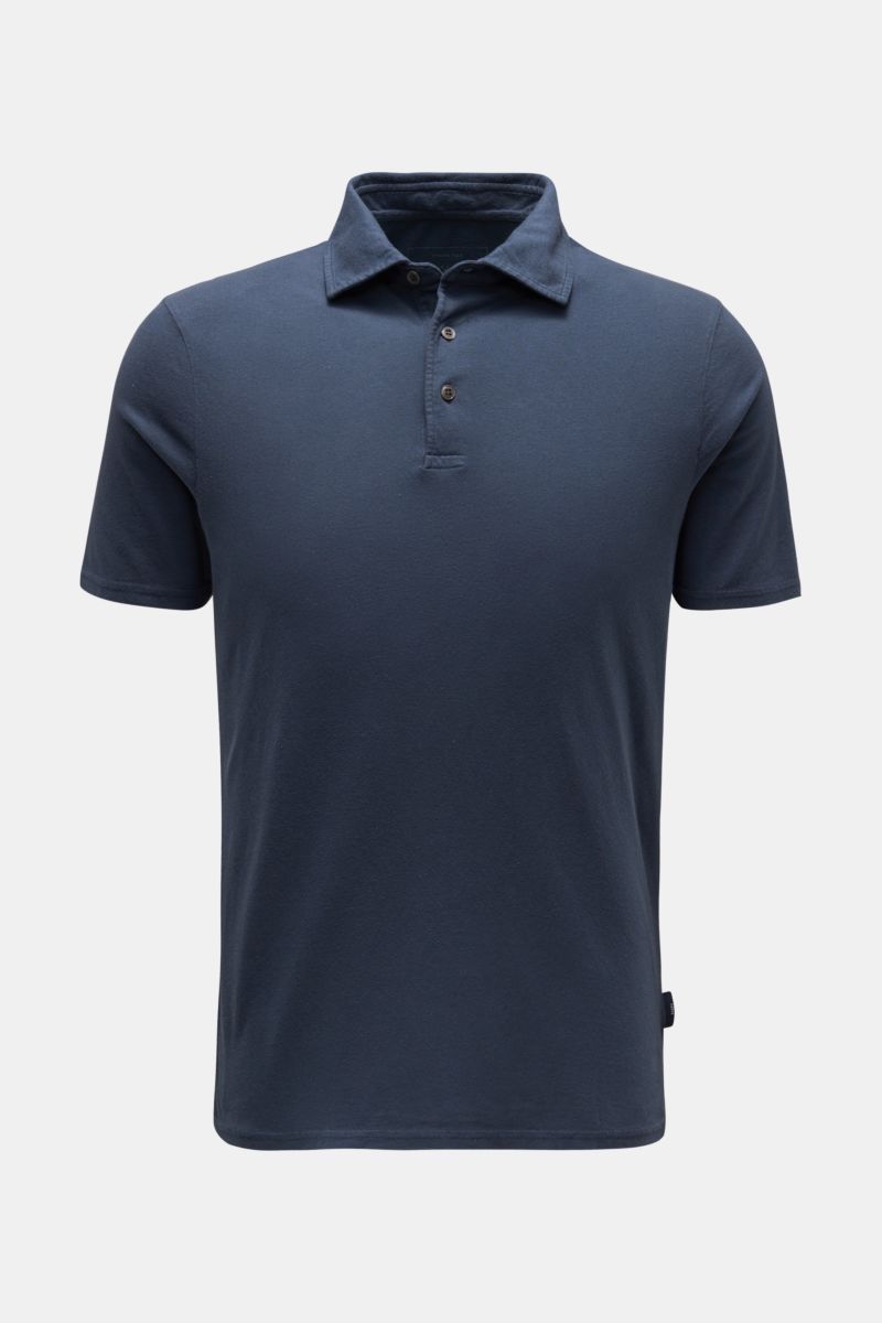 04651/ A trip in a bag Jersey-Poloshirt 'Organic Polo' navy