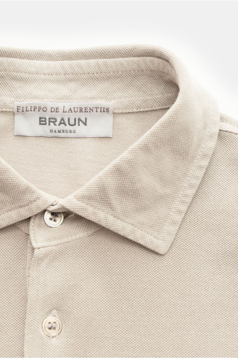 Filippo de Laurentiis Poloshirt beige