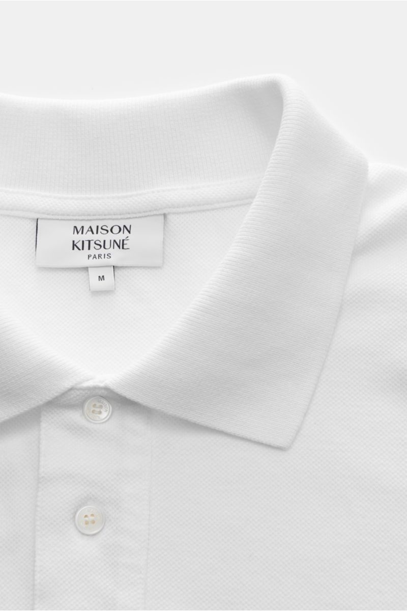 Maison Kitsuné Poloshirt weiß
