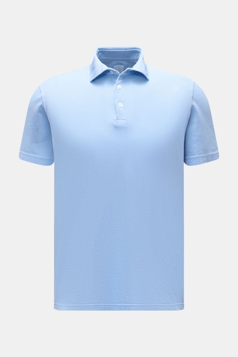 Piqué-Poloshirt 'Zero' hellblau