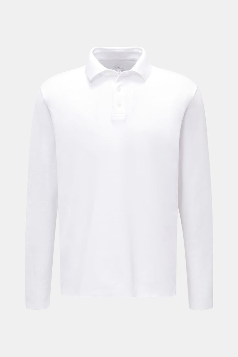 Longsleeve-Poloshirt 'TP Polo LS' weiß