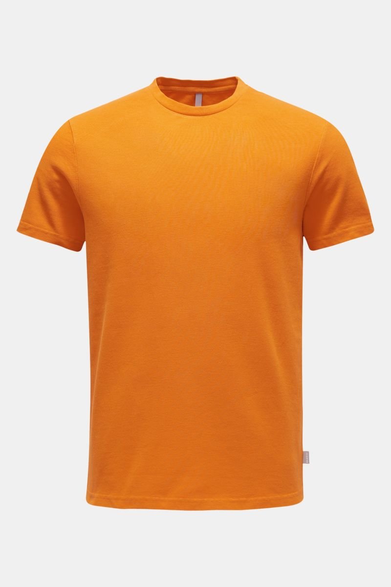 Crew neck T-shirt orange