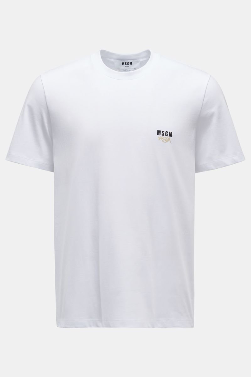 Crew neck T-shirt white
