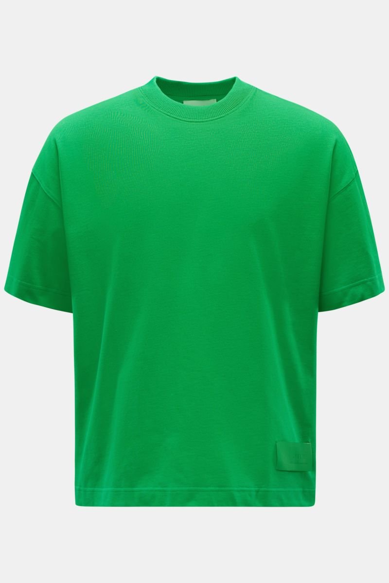 Rundhals-T-Shirt grün
