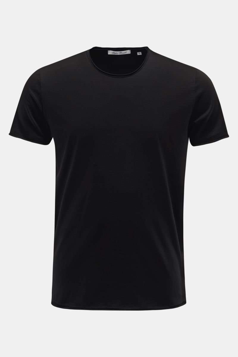 Crew neck T-shirt 'Elia' black