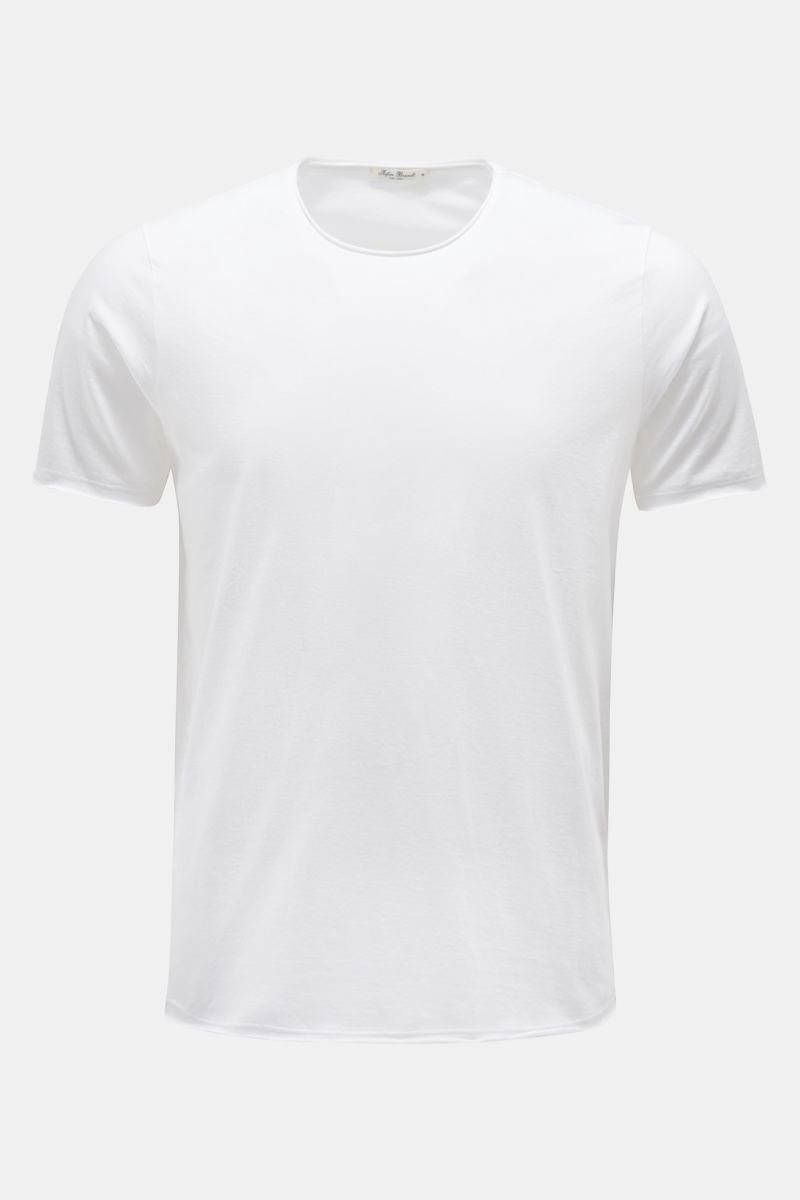 Crew neck T-shirt 'Elia' white